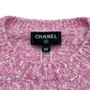 シャネル CHANEL カシミヤ混ロゴウールニットセーター P77382 レッド カシミヤ レディース セーター