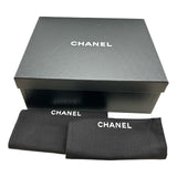 シャネル CHANEL ココマークパールリボンコンフォートサンダル G45330 ゴールド レザー レディース サンダル