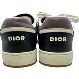 クリスチャン・ディオール Christian Dior B27 アップダウンロートップスニーカー 3SN272ZIR ブラック レザー メンズ スニーカー