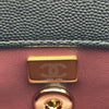 シャネル CHANEL ココハンドルXS A92900 ブラック ゴールド金具 キャビアスキン レディース ショルダーバッグ