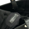シャネル CHANEL パリビアリッツトートPM A34208 16番台 ブラック シルバー金具 PVCコーティングキャンバス レディース トートバッグ