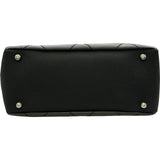 シャネル CHANEL パリビアリッツトートPM A34208 16番台 ブラック シルバー金具 PVCコーティングキャンバス レディース トートバッグ
