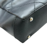 シャネル CHANEL パリビアリッツトートPM A34208 16番台 ブラック シルバー金具 PVCコーティングキャンバス レディース トートバッグ
