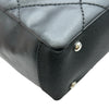 シャネル CHANEL パリビアリッツトートPM A34208 16番台 ブラック シルバー金具 PVCコーティングキャンバス レディース トートバッグ