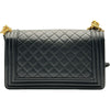シャネル CHANEL ボーイシャネル25 A67086 28番台 ブラック ゴールド金具 キャビアスキン レディース ショルダーバッグ