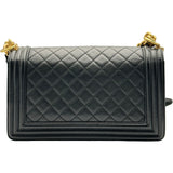 シャネル CHANEL ボーイシャネル25 A67086 28番台 ブラック ゴールド金具 キャビアスキン レディース ショルダーバッグ