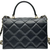 シャネル CHANEL マトラッセ トップハンドル AS4712 ブラック ゴールド金具 キャビアスキン レディース ショルダーバッグ