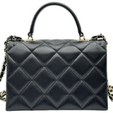 シャネル CHANEL マトラッセ トップハンドル AS4712 ブラック ゴールド金具 キャビアスキン レディース ショルダーバッグ