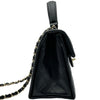 シャネル CHANEL マトラッセ トップハンドル AS4712 ブラック ゴールド金具 キャビアスキン レディース ショルダーバッグ