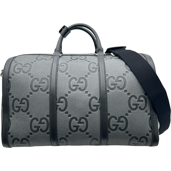 グッチ GUCCI ボストンバッグ 725282 ブラック ジャンボGG メンズ