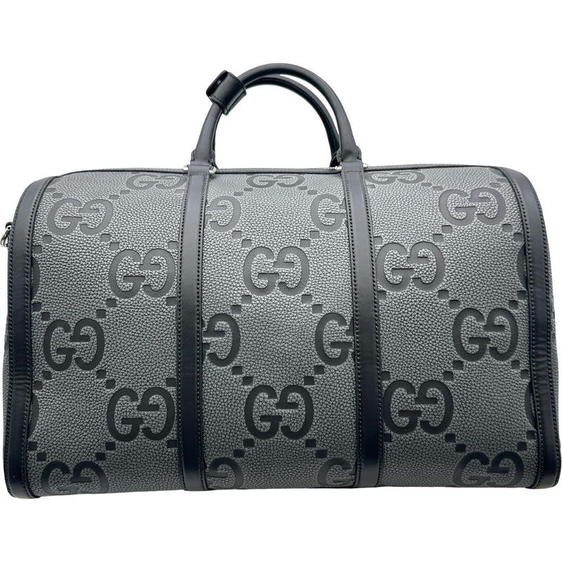 GUCCI ボストンバッグ ブラック　グッチ グッチ GUCCI ボストンバッグ 725282 ブラック ジャンボGG メンズ