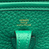 エルメス HERMES エヴリンTPM W刻印 ヴェールヴェルティゴ ゴールド金具 トリヨン レディース ショルダーバッグ