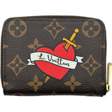 ルイ・ヴィトン LOUIS VUITTON ジッピー・コインパース M63391 ブラウン パッチーズ・モノグラム レディース コインケース