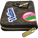 ルイ・ヴィトン LOUIS VUITTON ジッピー・コインパース M63391 ブラウン パッチーズ・モノグラム レディース コインケース
