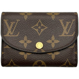 ルイ・ヴィトン LOUIS VUITTON ポルトモネ・ロザリ M62361 ブラウン モノグラム・キャンバス レディース コインケース