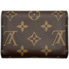 ルイ・ヴィトン LOUIS VUITTON ポルトモネ・ロザリ M62361 ブラウン モノグラム・キャンバス レディース コインケース