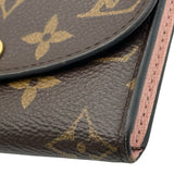 ルイ・ヴィトン LOUIS VUITTON ポルトモネ・ロザリ M62361 ブラウン モノグラム・キャンバス レディース コインケース