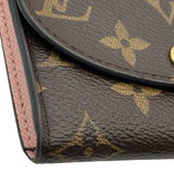 ルイ・ヴィトン LOUIS VUITTON ポルトモネ・ロザリ M62361 ブラウン モノグラム・キャンバス レディース コインケース