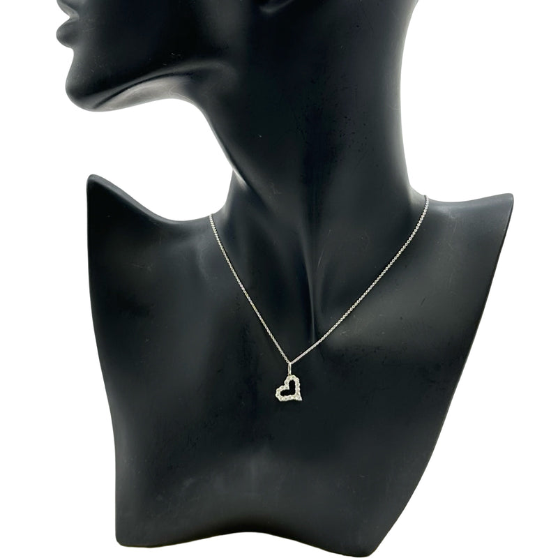 ティファニー TIFFANY＆CO センチメンタルハートネックレス プラチナ