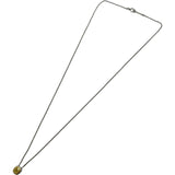 ティファニー TIFFANY＆CO ビゼットネックレス ホワイトゴールド 750/Pt950 イエローダイヤモンド ジュエリー