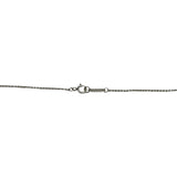 ティファニー TIFFANY＆CO ビゼットネックレス ホワイトゴールド 750/Pt950 イエローダイヤモンド ジュエリー