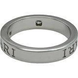 ブルガリ BVLGARI ビーゼロワンエッセンシャルバンドリング ホワイトゴールド 750 ダイヤモンド ジュエリー