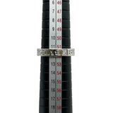 ブルガリ BVLGARI ビーゼロワンエッセンシャルバンドリング ホワイトゴールド 750 ダイヤモンド ジュエリー