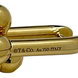 ティファニー TIFFANY＆CO ハードウェアリンクピアス ゴールド Au750 ジュエリー