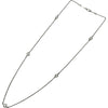 ティファニー TIFFANY＆CO バイザヤードネックレス プラチナ Pt950 ダイヤモンド ジュエリー