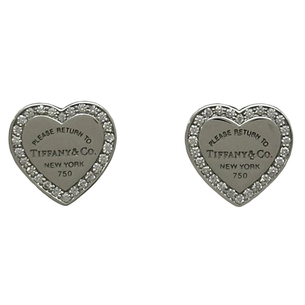 ティファニー TIFFANY＆CO リターントゥハートタグスタッドピアス