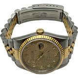 ロレックス ROLEX デイトジャスト36 16233G ホリコン K18/SS 自動巻き メンズ 腕時計