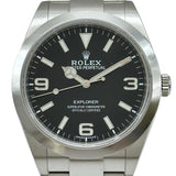 ロレックス ROLEX エクスプローラー1 214270 ブラック ステンレススチール 自動巻き メンズ 腕時計