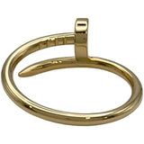 カルティエ Cartier ジュストアンクルリングSM ゴールド Au750 ジュエリー