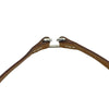 エルメス HERMES ルーレットヒル ネックレス ナチュラル ゴールド金具/シルバー金具 レザー/メタル アクセサリー