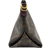 ルイ・ヴィトン LOUIS VUITTON モノグラムミニジップドホーボー M55090 ブラウン モノグラム・キャンバス レディース ショルダーバッグ
