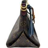 ルイ・ヴィトン LOUIS VUITTON モノグラムミニジップドホーボー M55090 ブラウン モノグラム・キャンバス レディース ショルダーバッグ