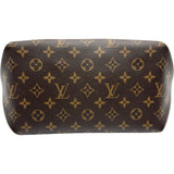 ルイ・ヴィトン LOUIS VUITTON モノグラムミニジップドホーボー M55090 ブラウン モノグラム・キャンバス レディース ショルダーバッグ