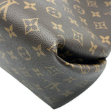 ルイ・ヴィトン LOUIS VUITTON モノグラムミニジップドホーボー M55090 ブラウン モノグラム・キャンバス レディース ショルダーバッグ