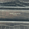サンローラン SAINT LAURENT サンセット ラージ ショルダーバッグ 498779 ブラック シルバー金具 レザー レディース ショルダーバッグ