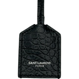 サンローラン SAINT LAURENT サンセット ラージ ショルダーバッグ 498779 ブラック シルバー金具 レザー レディース ショルダーバッグ
