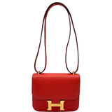 エルメス HERMES コンスタンス3 ミニ A刻印 ローズジャイプール ゴールド金具 エプソン レディース ショルダーバッグ