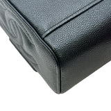 シャネル CHANEL バニティチェーンショルダー AP2912 ブラック ゴールド金具 キャビアスキン レディース ショルダーバッグ
