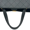 シャネル CHANEL マトラッセ2WAYラージ ショッピングトート ブラック ゴールド金具 キャビアスキン レディース トートバッグ