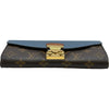 ルイ・ヴィトン LOUIS VUITTON ポルトフォイユパラス M63940 ブラウン/ブルー モノグラム・キャンバス レディース 長財布