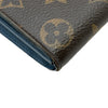 ルイ・ヴィトン LOUIS VUITTON ポルトフォイユパラス M63940 ブラウン/ブルー モノグラム・キャンバス レディース 長財布
