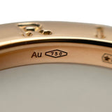 ブルガリ BVLGARI ビーゼロワンリング 4バンド ピンクゴールド Au750/セラミック ジュエリー