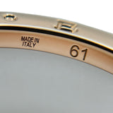 ブルガリ BVLGARI ビーゼロワンリング 4バンド ピンクゴールド Au750/セラミック ジュエリー