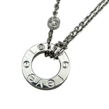 カルティエ Cartier ラブサークルダイヤネックレス ホワイトゴールド Au750 ダイヤモンド ジュエリー