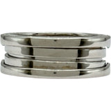 ブルガリ BVLGARI ビーゼロワンリング 3バンド ホワイトゴールド 750 ジュエリー