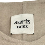 エルメス HERMES アイレットスクラプカシミヤジャケット 2E0143DB ベージュ カシミヤ レディース その他アウター
